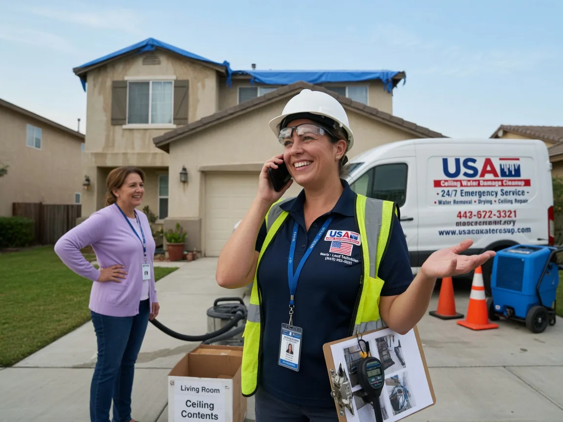Ceiling Water Damage Restoration La Salle, MN FAQs